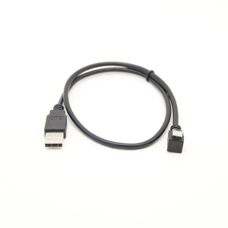 90 Degree Up Down Left Right Angled Micro USB Male to USB 2.0 male Data Charge connector Cable for Android phone tablet