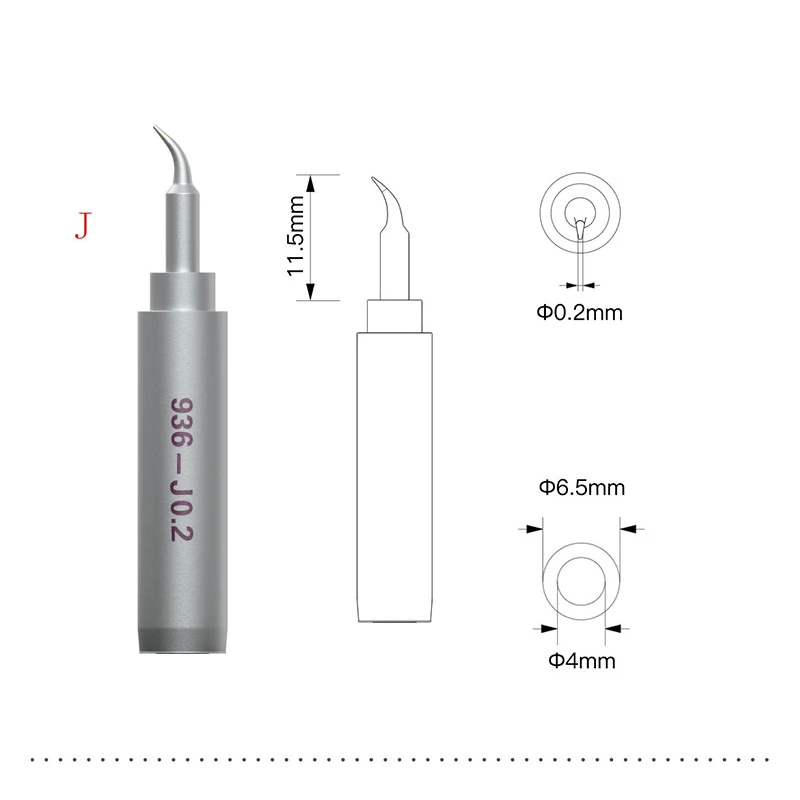 Qianli Universal 936 Solder Besi Tips Berkualitas Gratis Las K J Aku Tips untuk BGA Solder Ulang