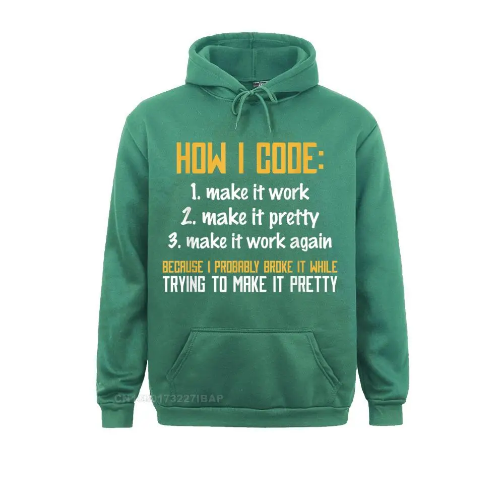 Programmer Coder Developer Programming Coding Sweatshirts Long Sleeve Printing Retro Men Summer/Autumn Hoodies Hoods