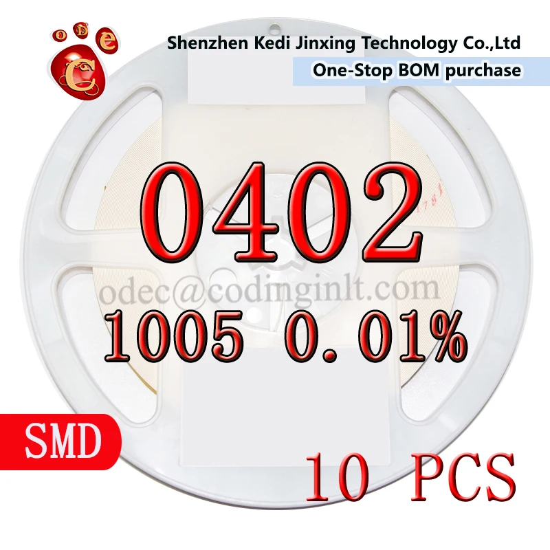 

0402 0.01% one ten-thousandth smd resisitor 3.83K 1K 13K 15K 20K 5PPM 10PPM