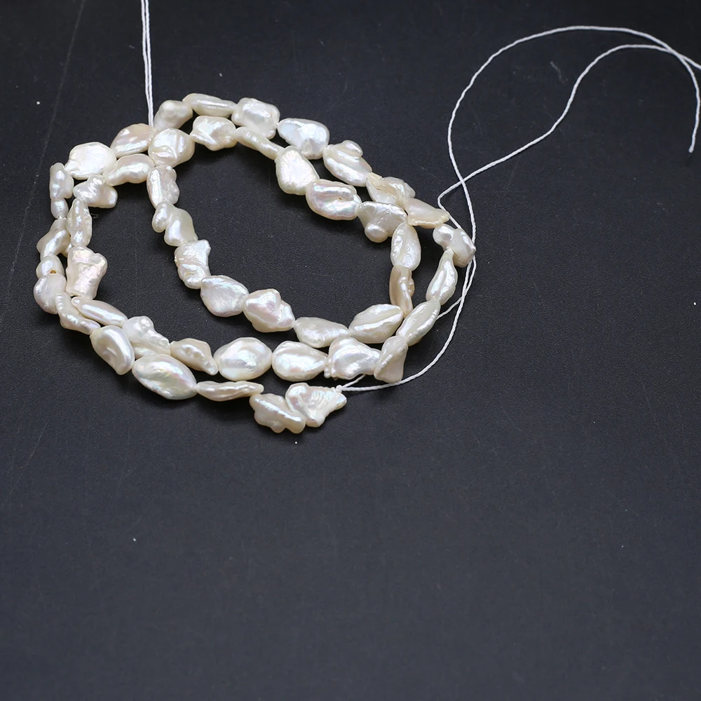 AAA Natural Freshwater Pearl Beads Irregular Straight Hole Loose Bead For DIY Charm Bracelet Necklace Jewelry Accessories Making