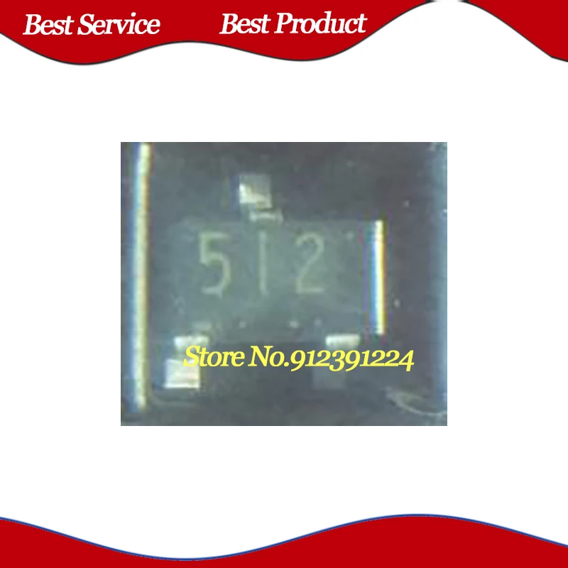 RD5.1M-T2B 512 SOT23-3 신제품 및 정품 주식, 로트당 10 개