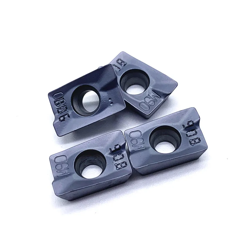 Imagem -05 - Inserções de Carboneto Cnc Cortador de Torno Ferramenta de Fresagem Adkt 1505 Hm90 Adkt1505 Ic908 de Alta Qualidade