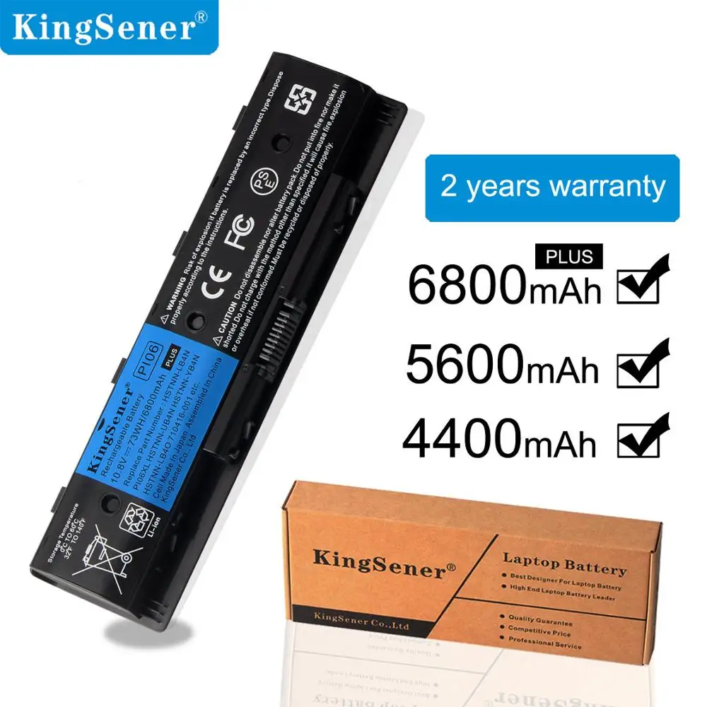 

Аккумулятор KingSener PI06 для ноутбука HP Pavilion 14, 15, Envy 17, 17t, 17z, Φ, 710417-001, 710416-001PI09