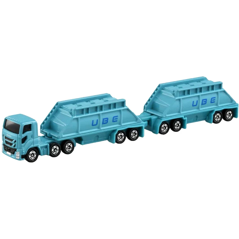 Takara Tomy Tomica 129 UBE INDUSTRIES DOUBLES TRAILER Metal Diecast Vehicle Model Toy Car New in Box