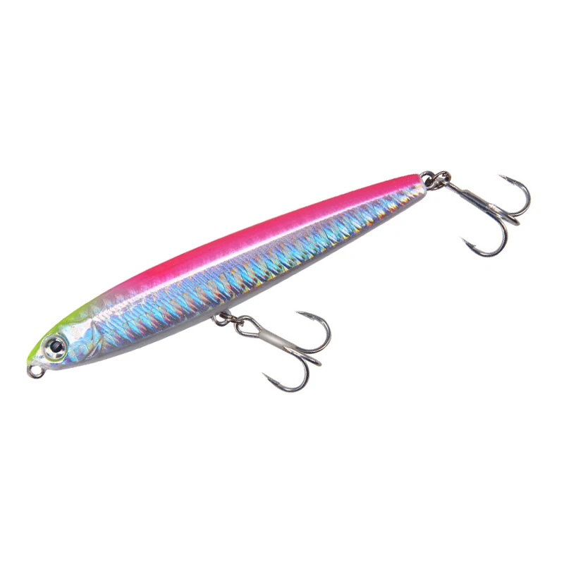 Topwater Pencil Fishing Lure 80/100mm 10/14/18/24g Floating Sinking Sea Bass Baits Artificial Hard Bait Pesca Fishing Tackle