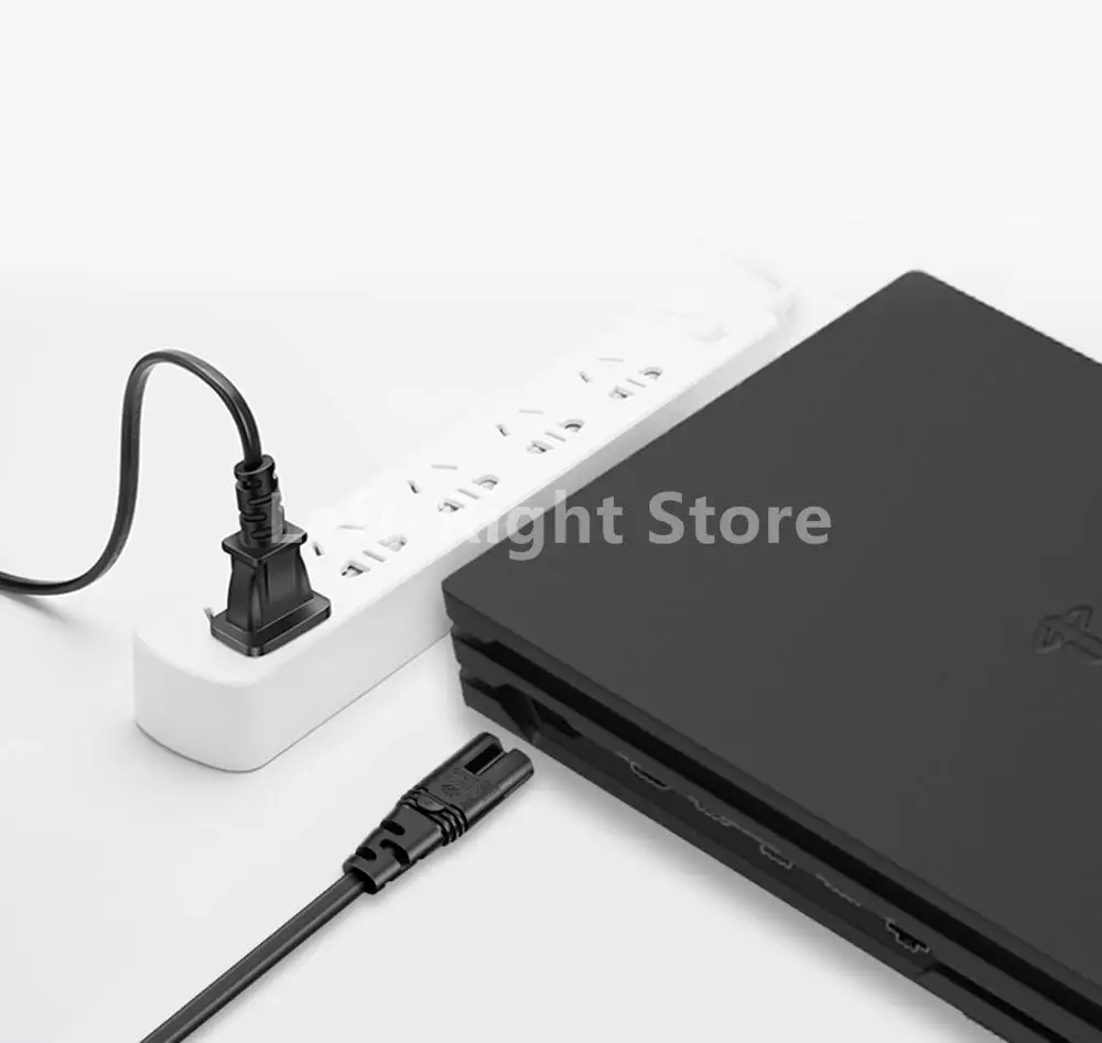 40 قطعة لبلاي ستيشن 4 PS4 PS3 PS2 الاتحاد الأوروبي الولايات المتحدة التوصيل 1 متر كابل الطاقة 8-رئيس كابل المضيف كابل الطاقة سلك تمديد الطاقة