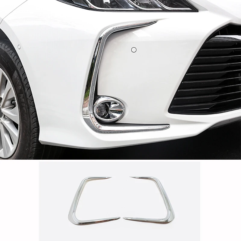 

2 шт., декоративные накладки на переднюю противотуманную фару для Toyota Corolla Sedan 2019 2020