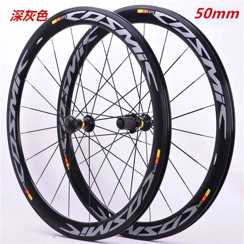 

Newest high quality30/40/50mm Original Hot sale 700C alloy V brake bike wheels BMX road bike wheelset road aluminum cosmic elite