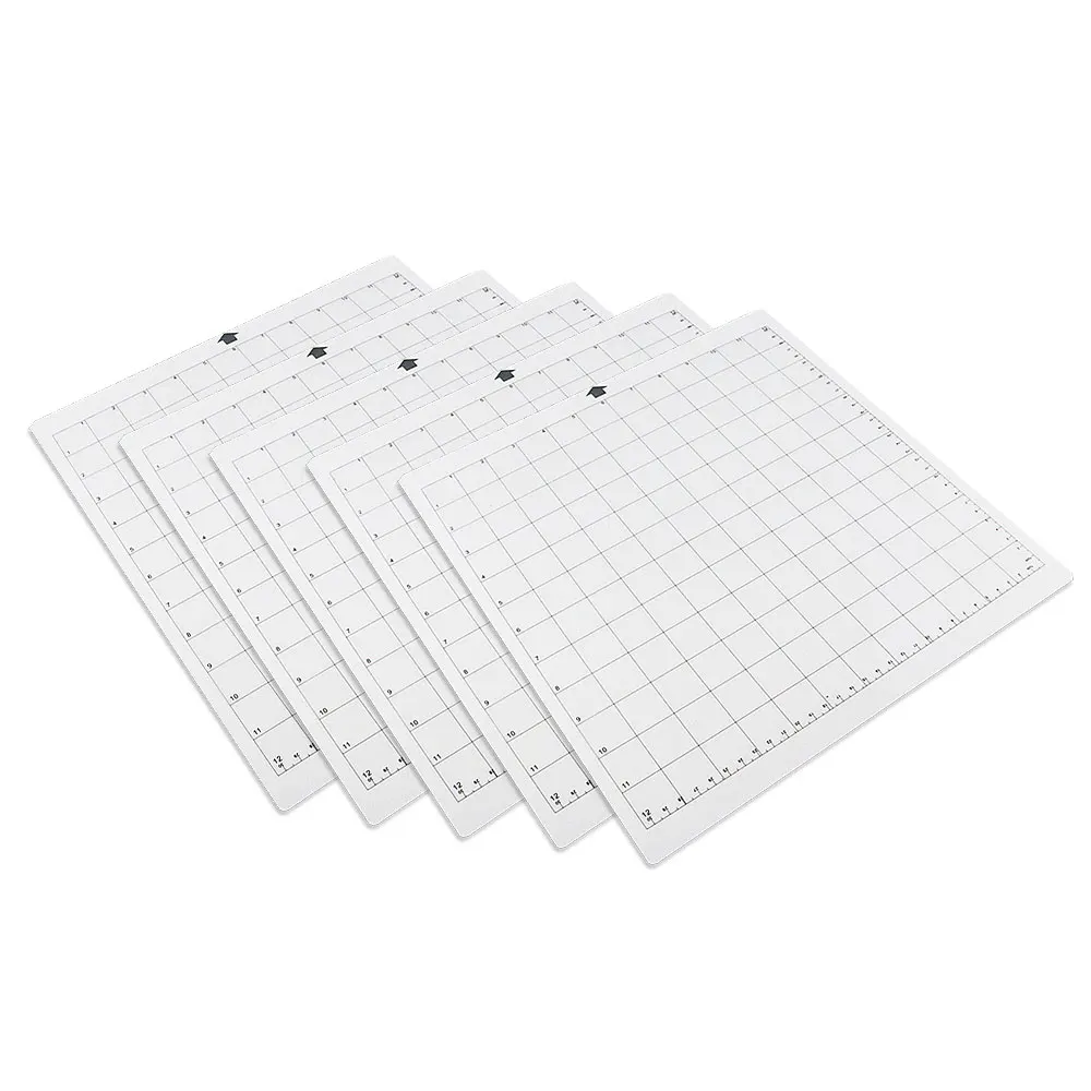 Cutting Mat for Cricut Explore One/Air/Air 2/Maker [Standardgrip,12x12 inch,1pc] Adhesive&Sticky Non-slip Flexible Gridded Mats