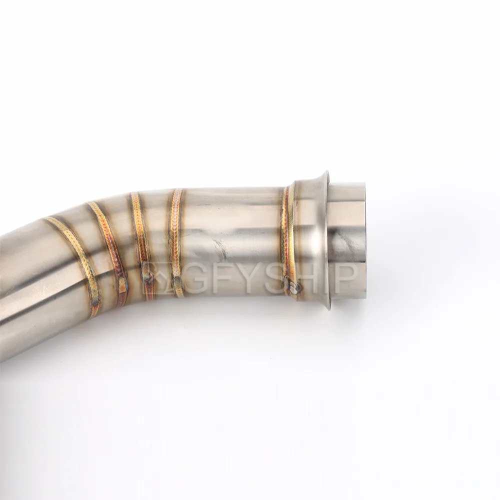 For KTM Superduke 1290 R 2014 2015 2016 1290 Super Duke R Escape Catalyst Delete Decat Pipe Exhaust Muffler Link Pipe