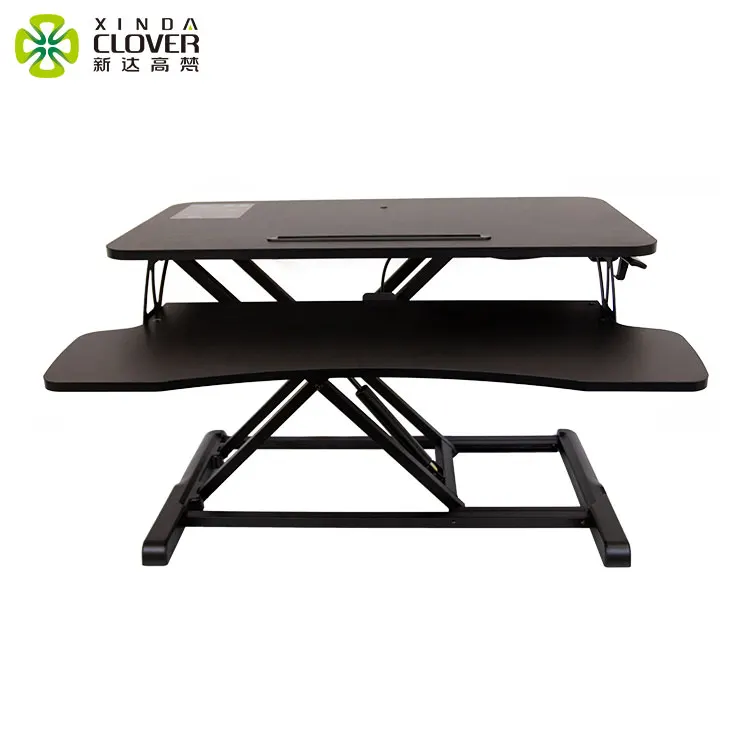 Office Home Folding Computer Study Pc Writing Table Shelf Furniture Uk Portable Workstation Sit Stand Desk