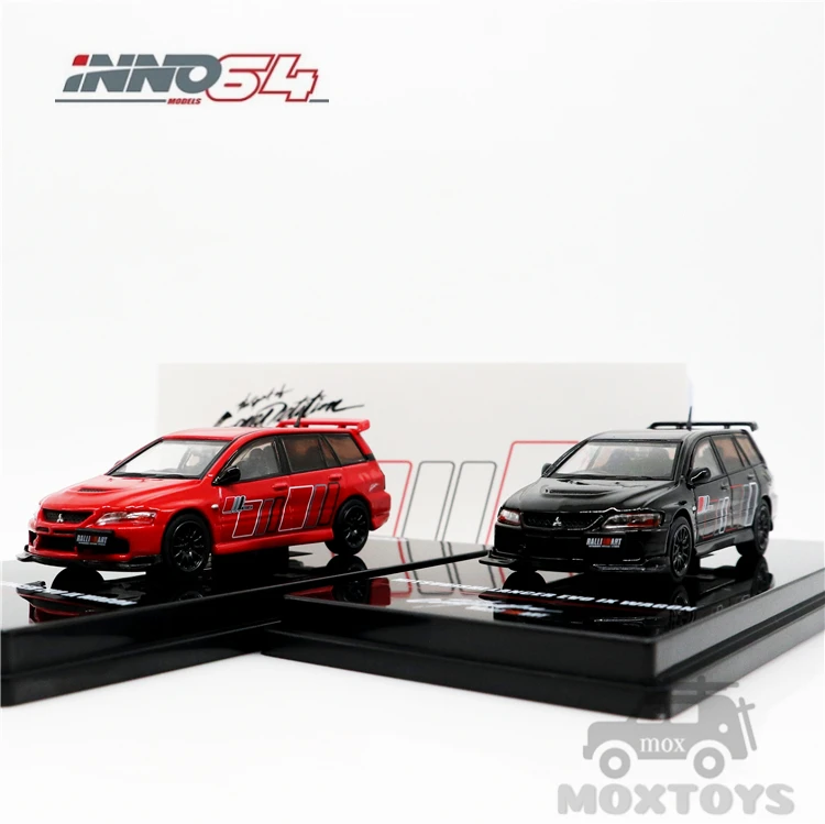 

INNO 1:64 LANCER EVOLUTION IX WAGON 2005 RALLIART литая модель автомобиля
