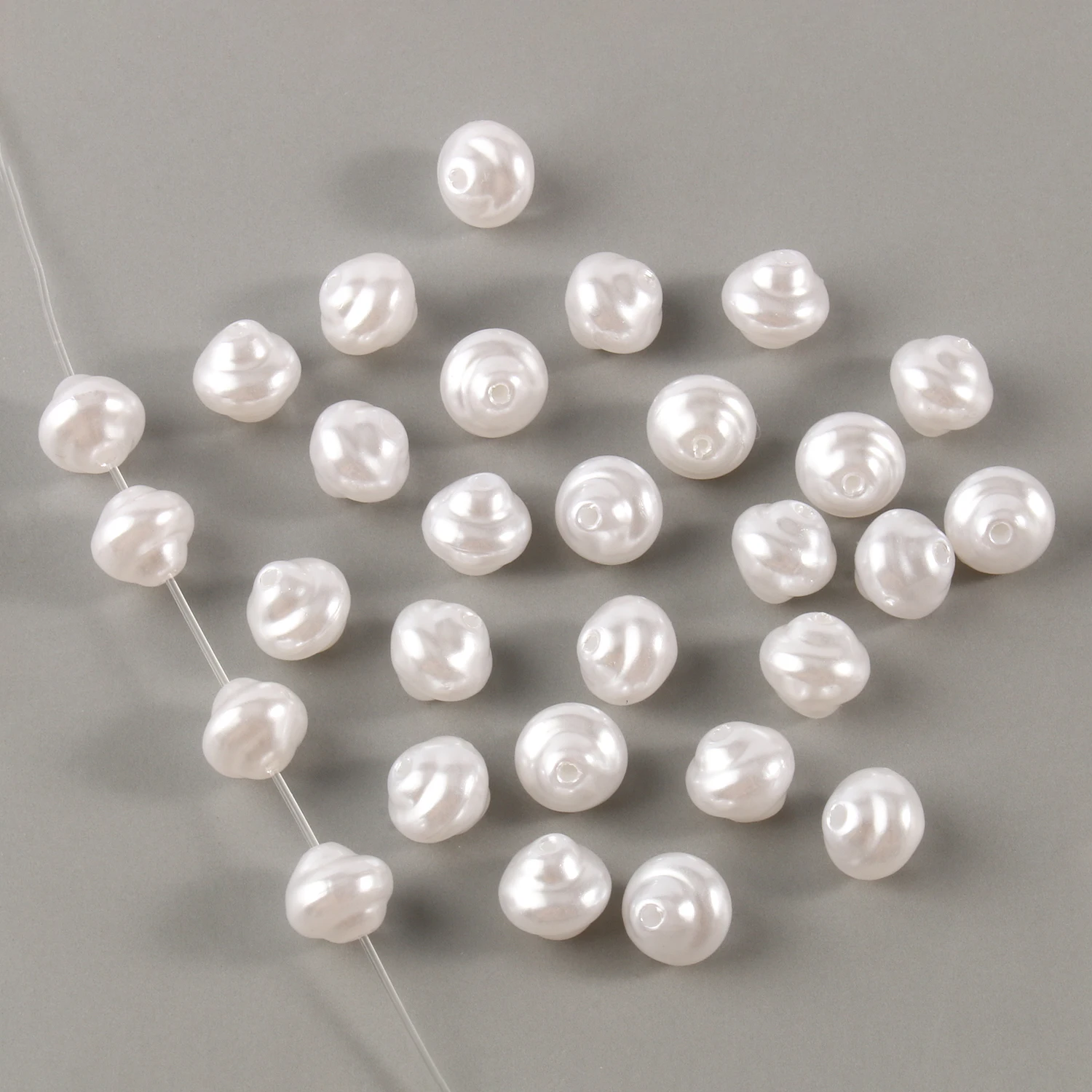 10-50pcs Imitation Baroque Pearls Irregular Beads For Women Jewelry Needlework DIY Bracelets Punk Earrings Pendants Supplies