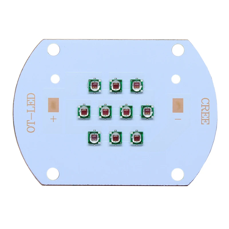 Hydroponice 30W COB oświetlenie led do uprawy chip XPE Royal Blue 450nm Deep Red 660nm dla roślina doniczkowa wzrostu i kwitnienia sadzonek — zdjęcie 2
