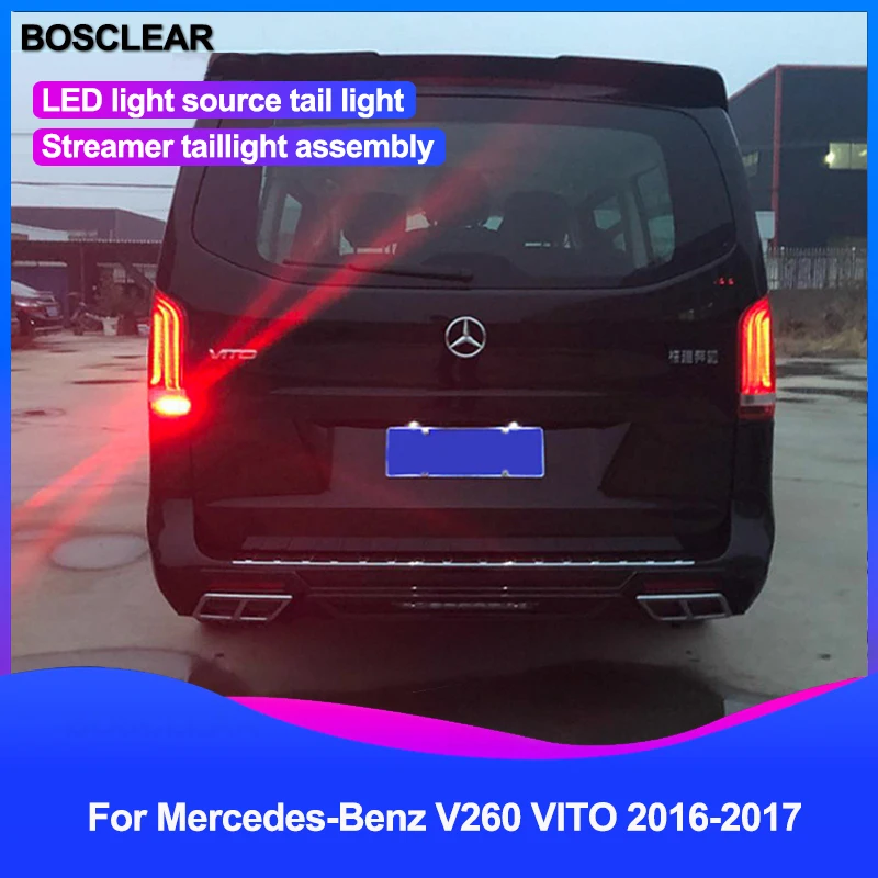 

Для Benz V260 светодиодный ные фары + задние фары 2016-2017 для Mercedes vito светодиодный ные фары + задние фары DRL Bi светодиодный линзы автомобильные аксессуары