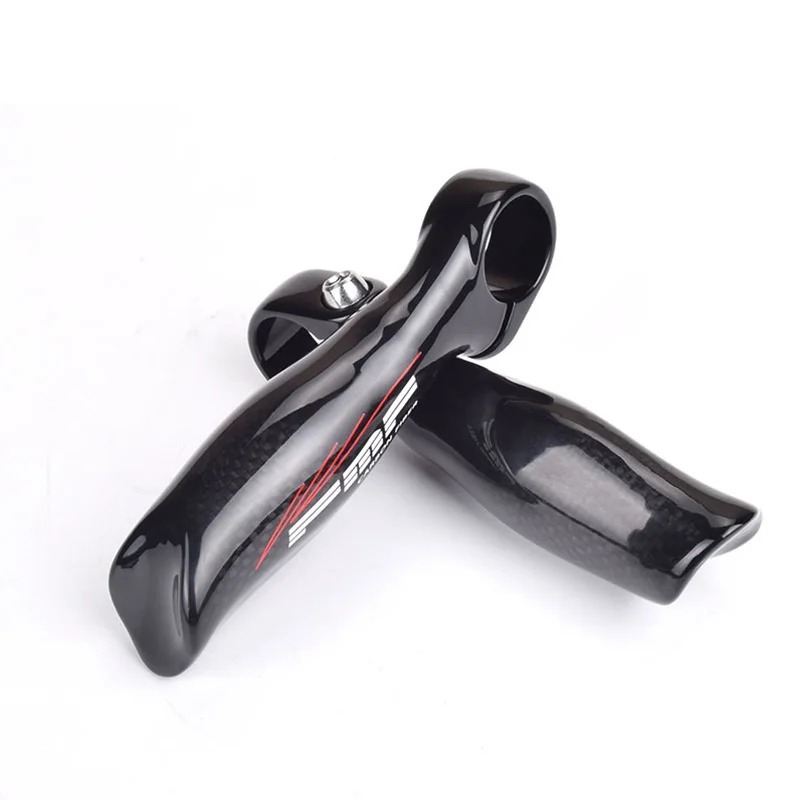 

1 Pair Carbon Fiber Mountain Bike Small Auxiliary Handlebar Horns On 22.2mm Bicycle Handle Bar Ends Part Cycling Accessories