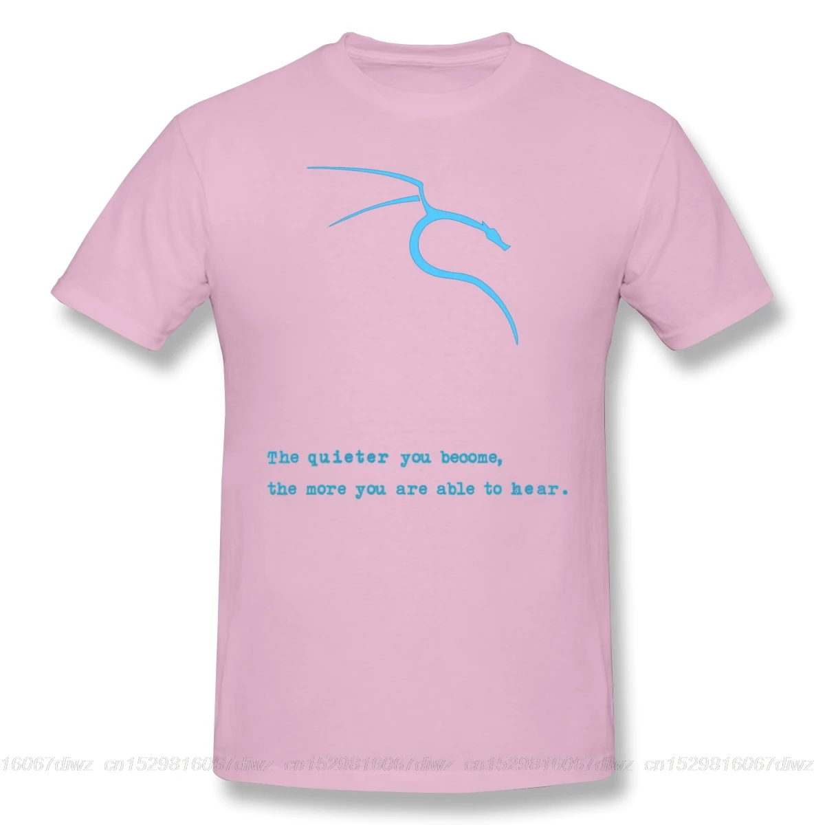 Kali Linux The Quieter You Become The More You Are Able To Hear T-shirt linux Computer operating system Geek tshirt