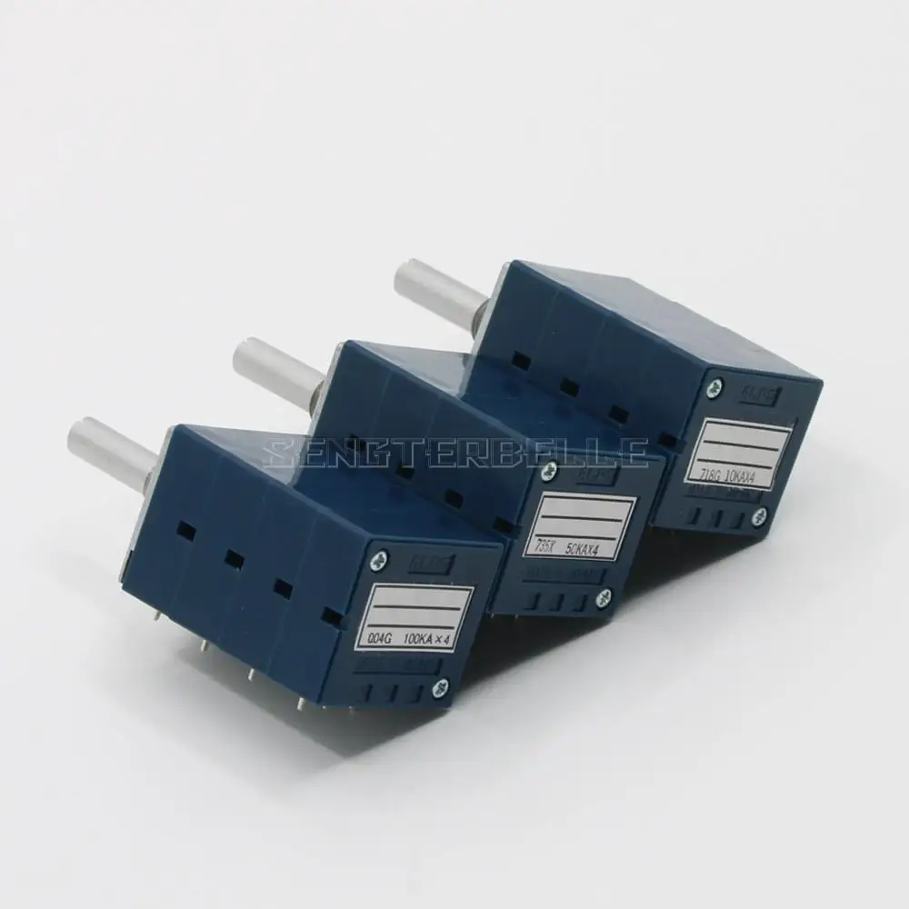 1 قطعة جبال الألب اليابانية الأصلية RK27114A الجهد 10KAX4 50KAX4 100KAX4 حجم الصوت الجهد الجولة + PCB