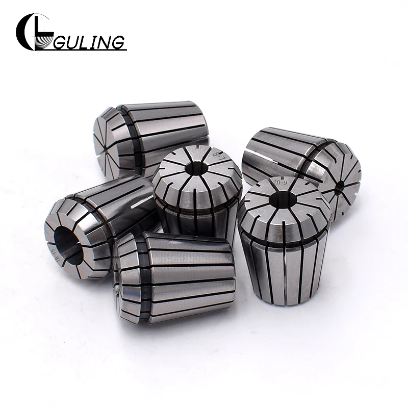 GULING ER collet High precision ER16 collet 1-10mm 65Mn spring steel collet for CNC milling tool holder