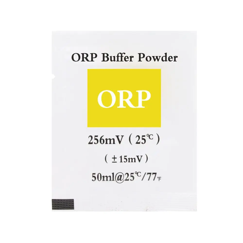 Yieryi 5/10/15/20/30pcs ORP Calibration Powder Buffer Powder Redox Potential Analyzer Test Pen Calibration Liquid