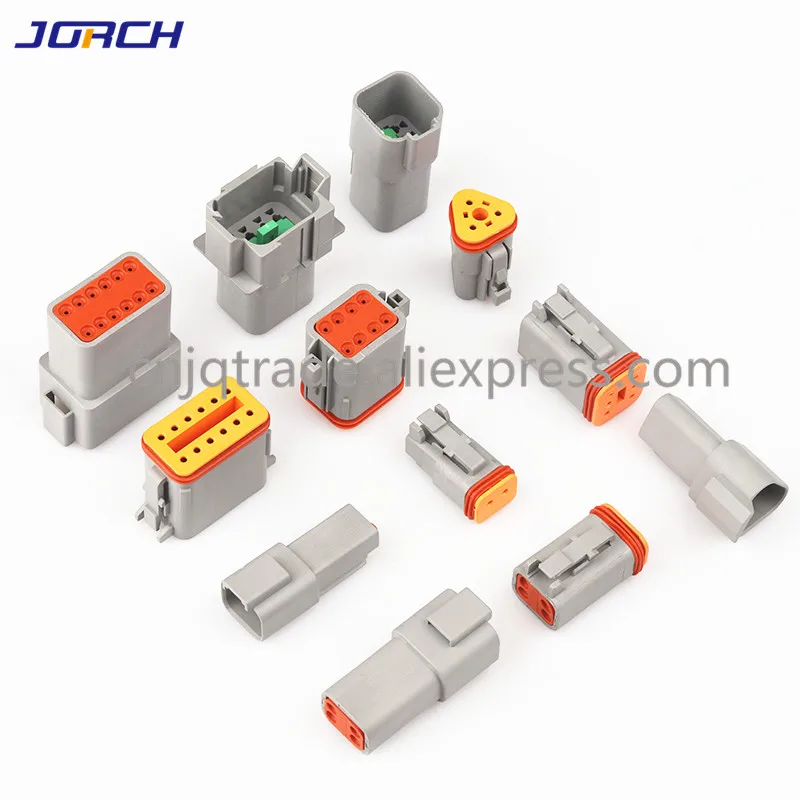 1 Pcs Deutsch DT connector with 15cm Wiring harness DT06-2S/DT04-2P 2P 3P 4P 6P 8P 12P waterproof electrical connector