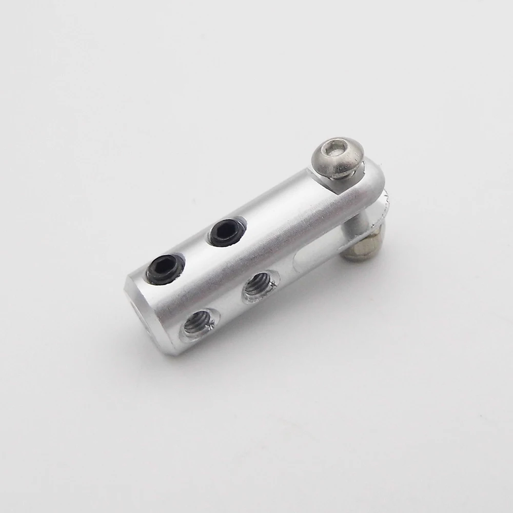 2PCS Metal Servo Arm Linkage Joint 2.5mm Tie Rod End Clevis Steering Rudder Joint for RC Boat Airplane Car Equipment Box