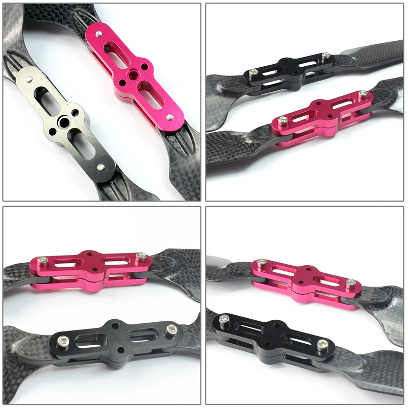2 Color Camera Drone Accessories Diy Rc Drone Professional 1555 1552 Metal Tarot Folding Propeller Mount Hub Adapter