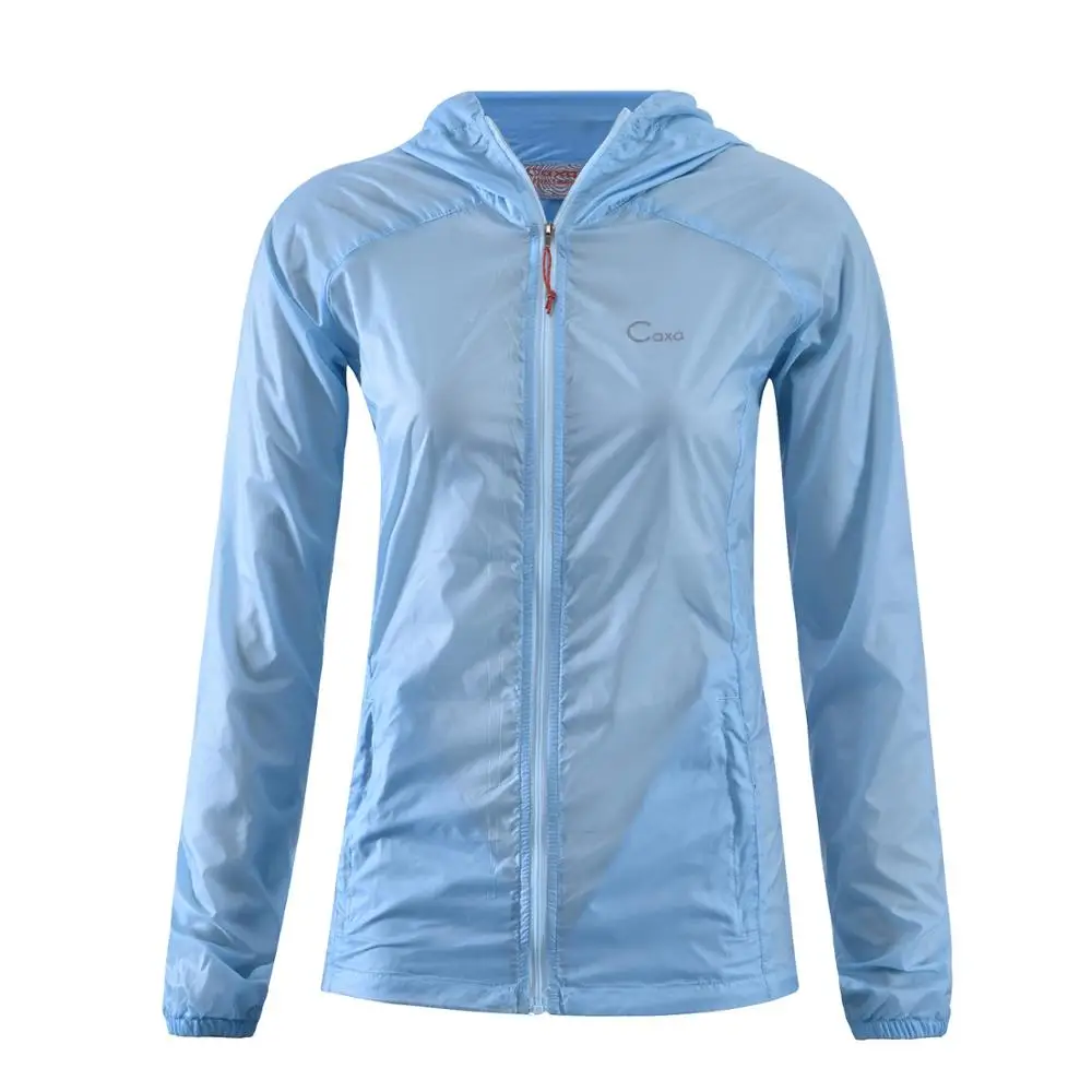 Outdoor Women Quick Dry Sportswear Anti-UV Waterproof Ultralight Thin Nylon Skin Windbreaker Running Hiking Cycling Jacket S-XL