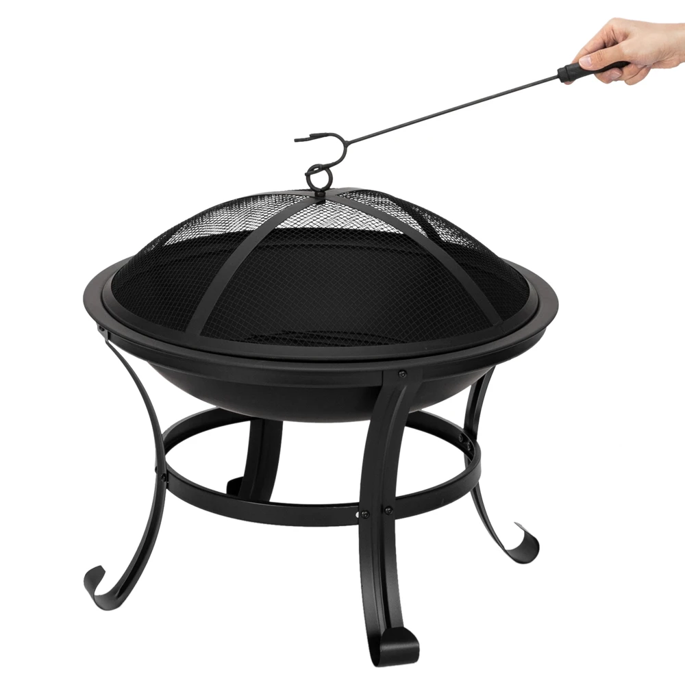 Portable Courtyard Metal Fire Bowl 22