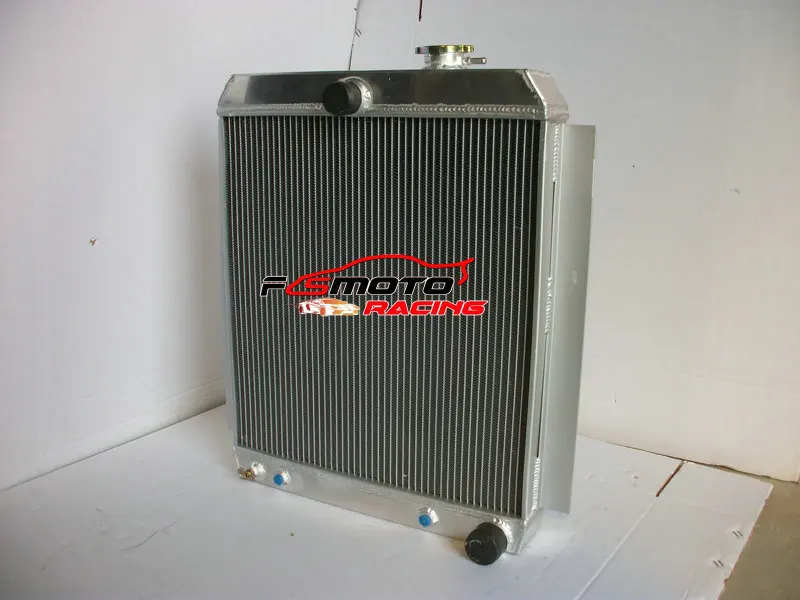 Aluminum Radiator Racing for 1948-1954 CHEVY TRUCK PICKUP AT 1948 1949 1950 1951 1952 1953 1954