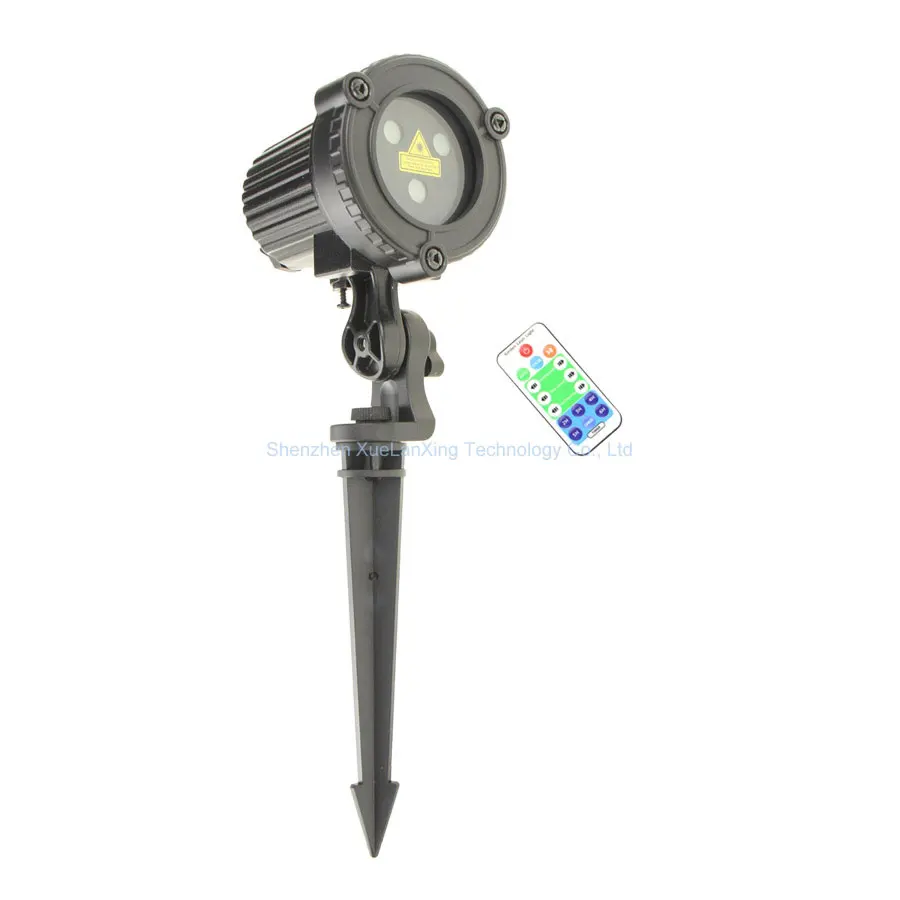 ESHINY-proyector de luz láser RGB para exteriores, lámpara de jardín con 96 patrones móviles, para Parque, fiesta, pared, árbol, casa, B209N7, IP65