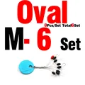 Oval M 6Set