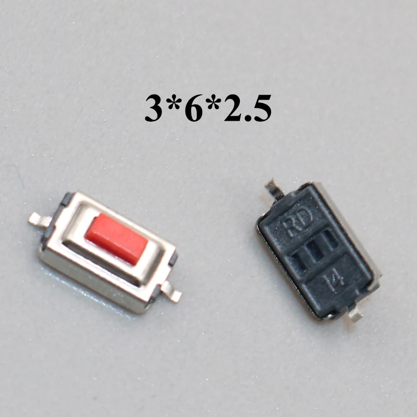 10PCS SMD 2 4 Pin 3x4mm 3x6mm 4x4mm Tactile Tact Push Button Micro Switch  3*4*2.5 3*6*4.3 3*6*2.5 3*6*3.5 4*4*0.8 4*4*3.0 MM - Image 4