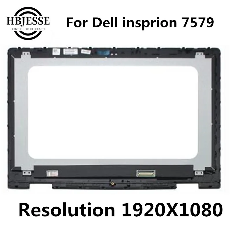 15.6'' assembly FHD For Dell Inspiron 15 7579 P58F P58F001 LCD Display Screen Touch Glass Digitizer Panel Assembly B156HAB01.0