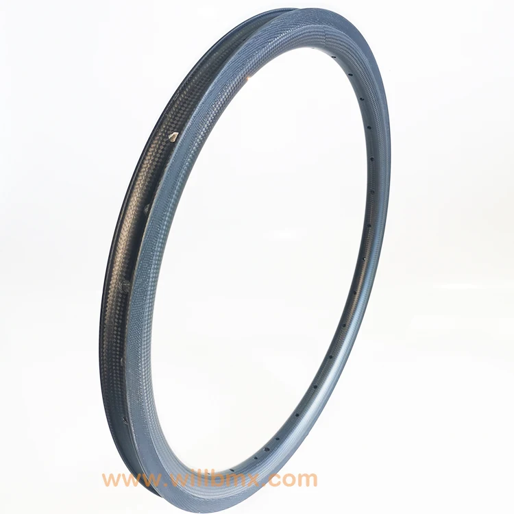 2020 Willbmx Newest 20inch pro 451 carbon bmx rims 30depth 25width for BMX Racing wheels  fit the 1-1/8 and 1-3/8 tire