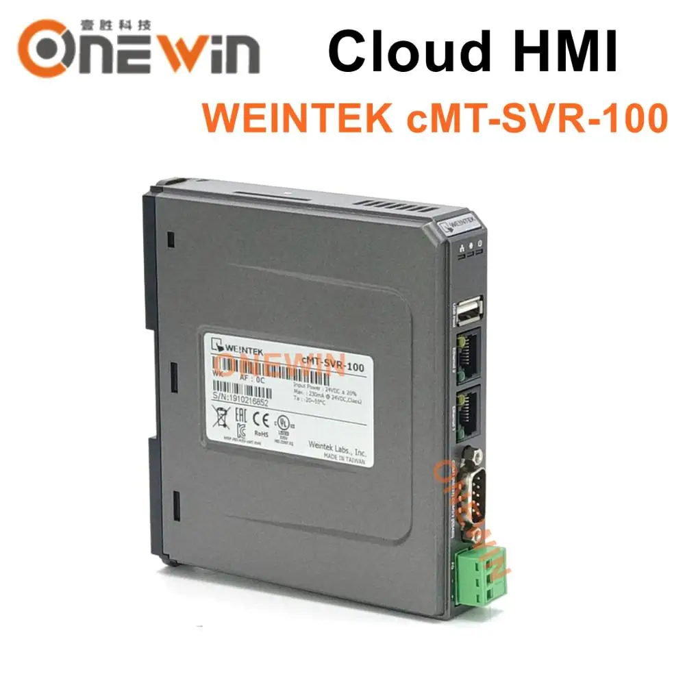 WEINTEK cMT-SVR-100 Clound HMI touch screen host controller Ethernet  for Mobile phone system Tablet cMT-iV5