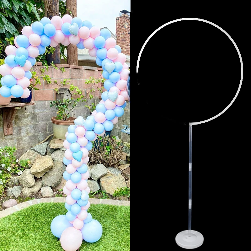 Gender Reveal Balloons Column Holder Question Balloon Stand Boy or Girl Gender Reveal Party Decoration Baby Shower Supplies