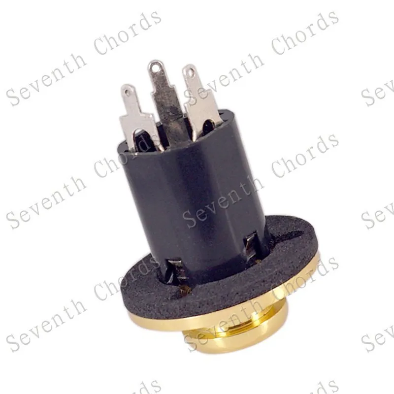 1/4-Zoll-Bassgitarren-Ausgang/Eingang-Endpin-Buchse 6,35 mm Akustikgitarren-Equalizer EQ-Vorverstärker-Buchse 6,35 mm Gitarrenzubehör – Detail 4