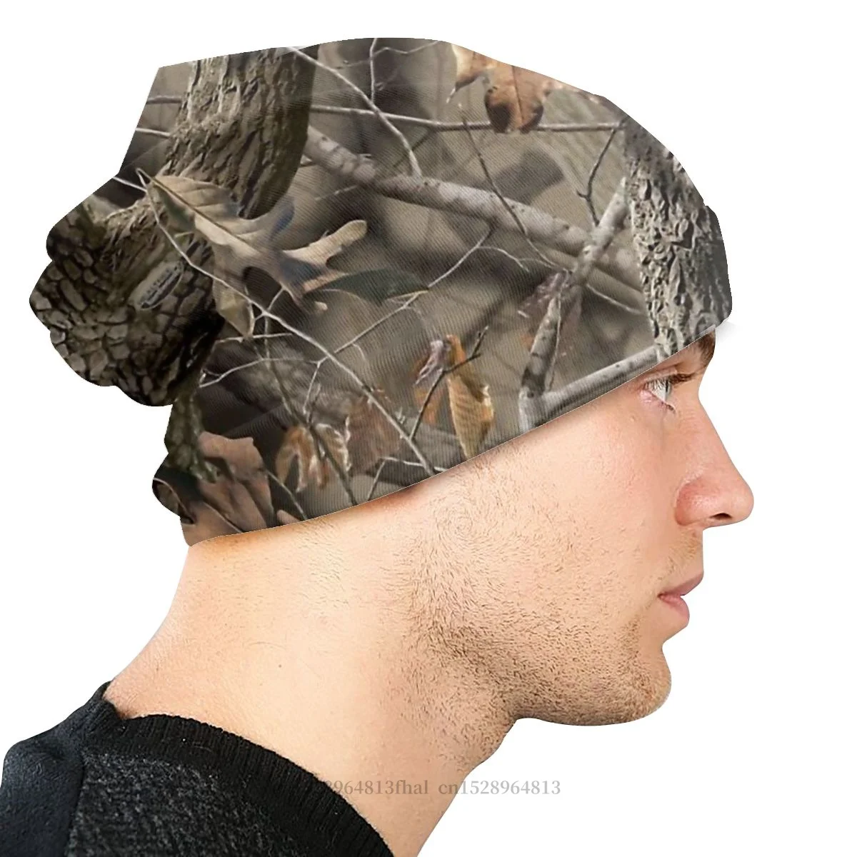 Camo Camouflage Army Outdoor Beanie Hats Real Tree Knit Hat Bonnet Hipster Skullies Beanies Caps Men Women\'s Earmuffs