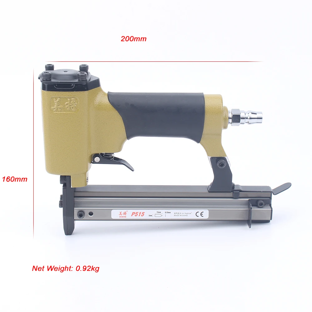 Meite P515 Pneumatic Photo Frame pin gun Flexible Points  Air Stapler Nail Gun