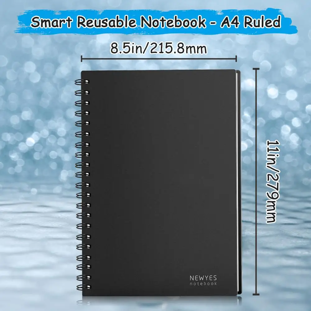 A4 smart reusable erasable notebook Spiral Notebook Paper Notepad Pocketbook Diary Journal Office School Drawing Gift