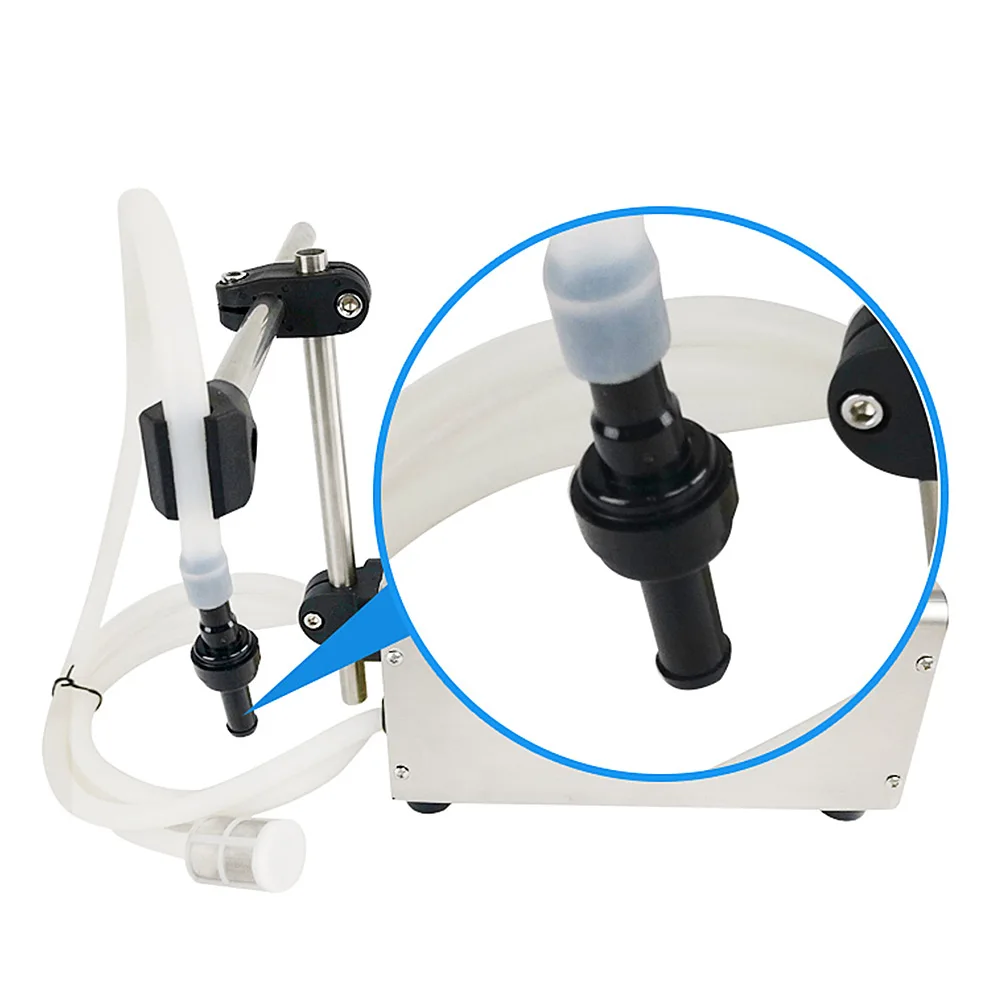 GFK-100 CNC 액체 주류 충전 기계, 소형 액체 정량 충전 기계, 완전 자동 정량