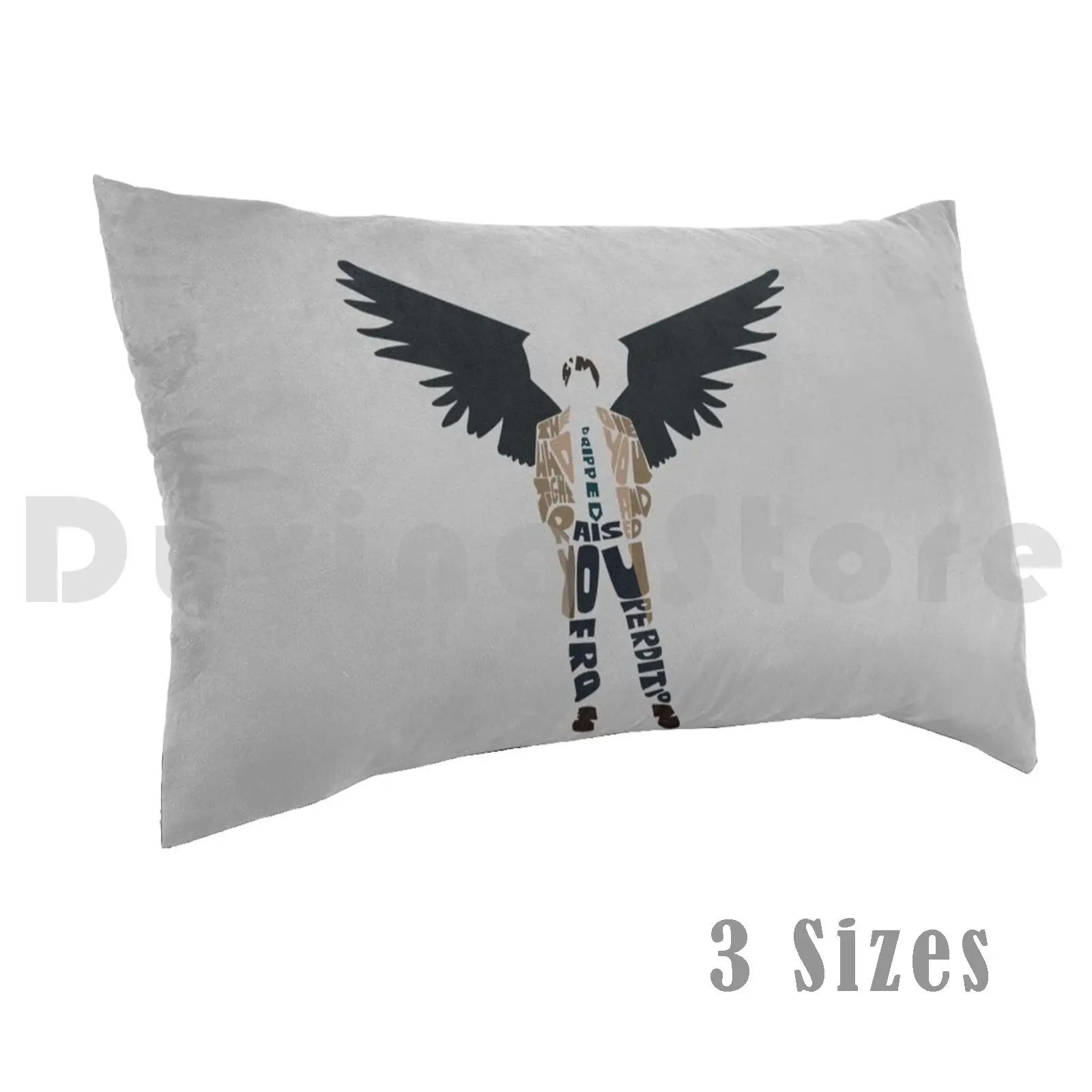 Castiel Pillow Case Printed 50x75 Cas Castile Destiel Deancas Spn Supernatural Angel Angel Of The Lord Trench