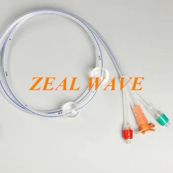 Three Cavities And Two Capsules Gastric Tube For Single Use Double Balloon Catheter Anti-Aspiration Gastric Tube