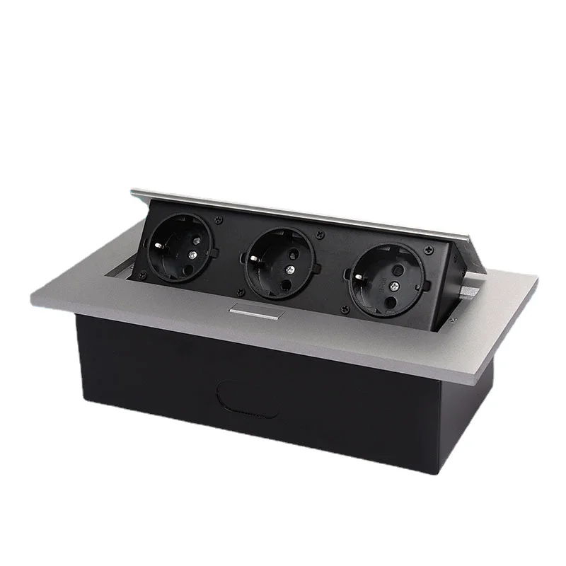 European standard multifunctional desktop/conference desktop/countertop socket wire box desktop information box AM-600