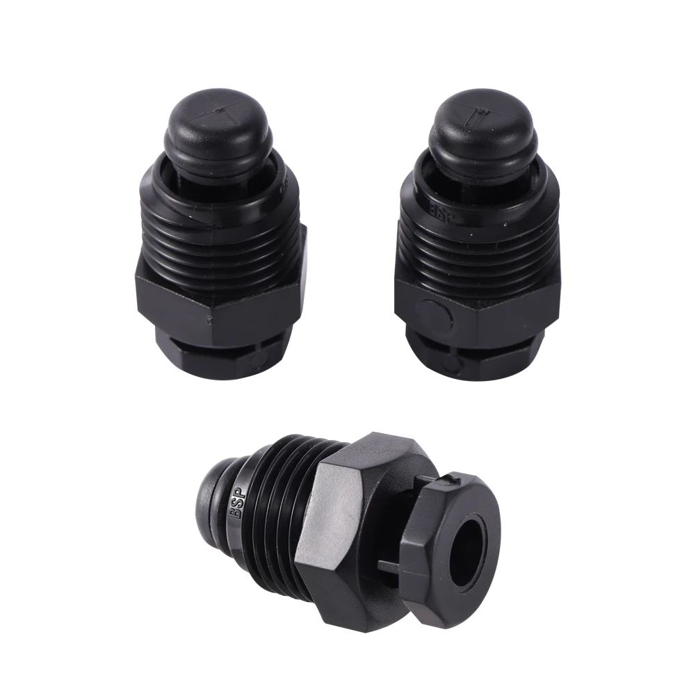 Plastic Automatic Mini Exhaust Valve Garden Irrigation System Air Vent Valve Water Pipe Fittings Garden Hose Intake Valve