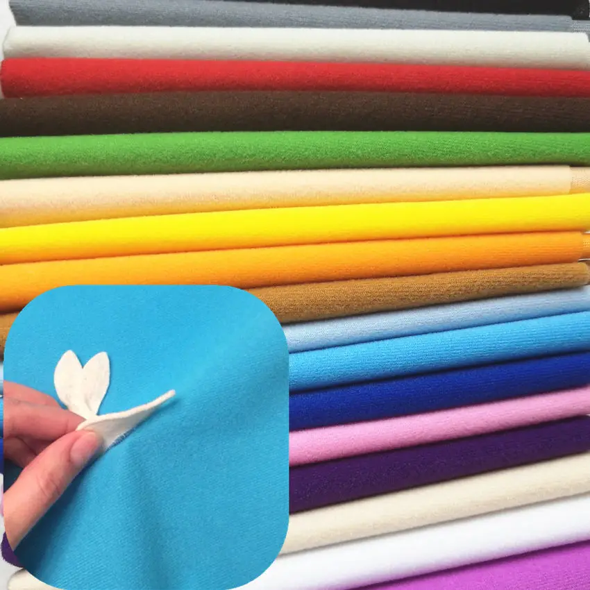 Tilda-Multi-Colors Fleece Fabric, Plush Cloth for Stuff Toys Dolls, Sewing Knitted Velvet Loop Fabrics, Can Hook Tissue