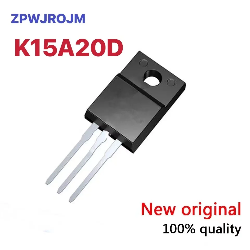 10 pcs/lot K15A20D TK15A20D TO-220F