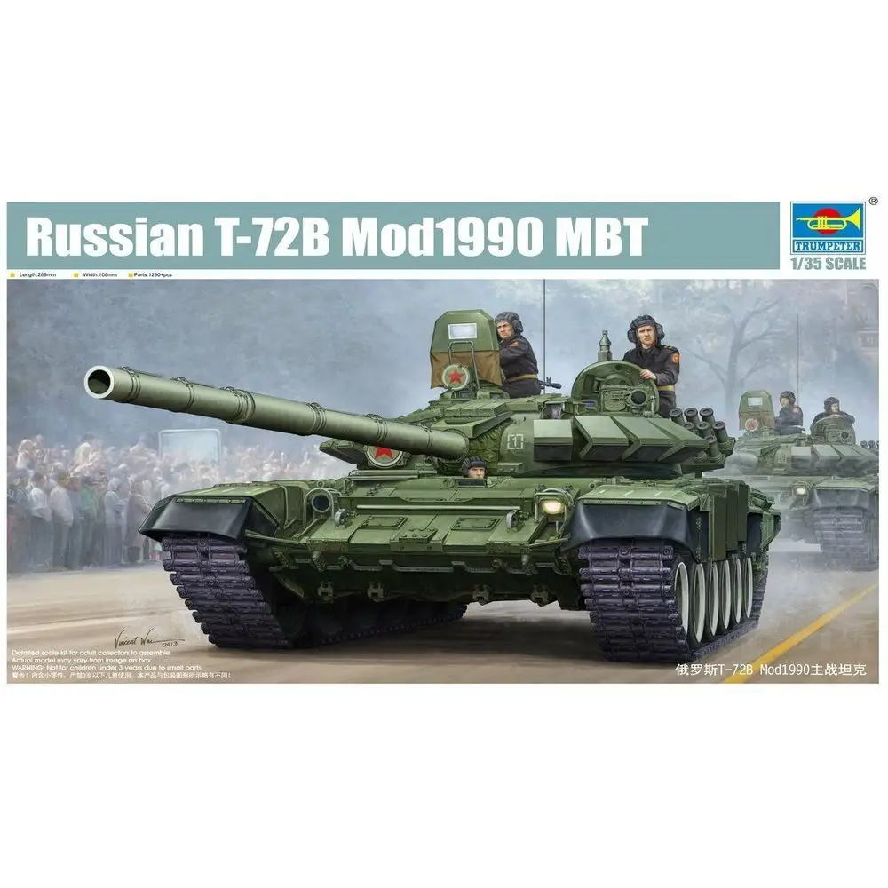 

Trumpeter 05564 1/35 Russian T-72BM Mod.1990 - Scale Model Kit